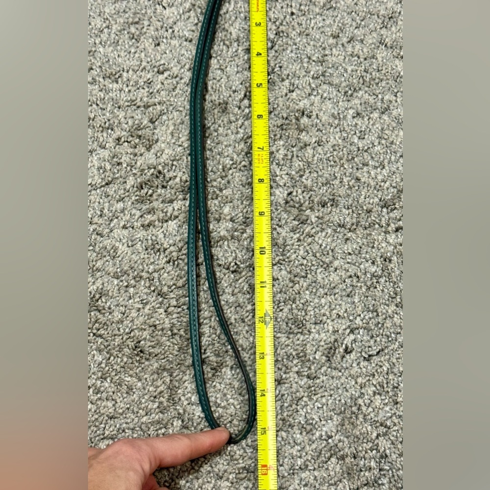 Coach ID Lanyard-Signature Canvas-Green Accent - Picture 7 of 7